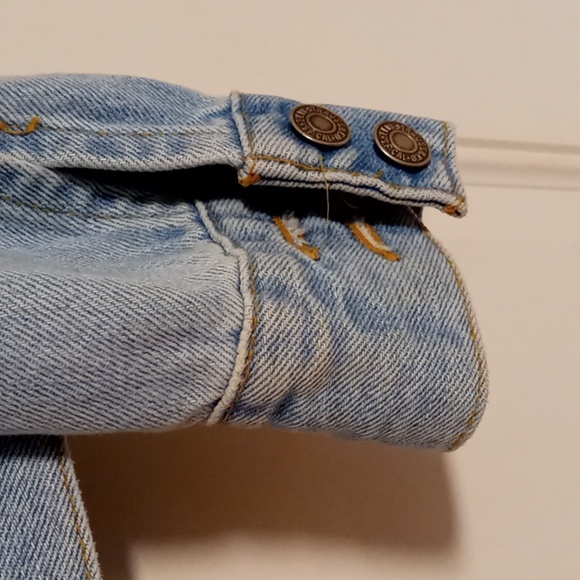 Levi vintage red tab denim jacket,amazing condition, women's sz m, - Picture 2 of 4